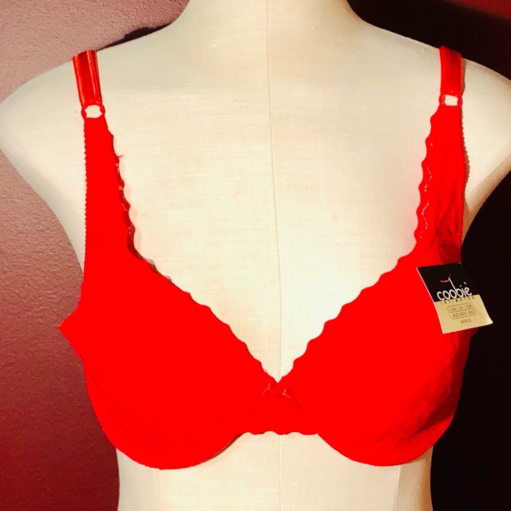 Red bra